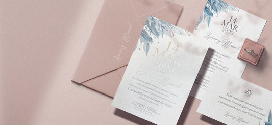 Invitaciones de matrimonio: Encuentra la esencia de tu amor en el papel