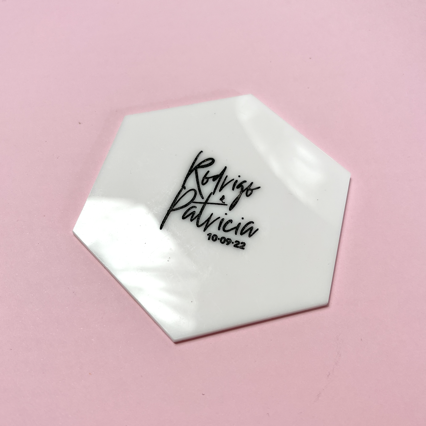 Posa Vasos Personalizados Acrilico