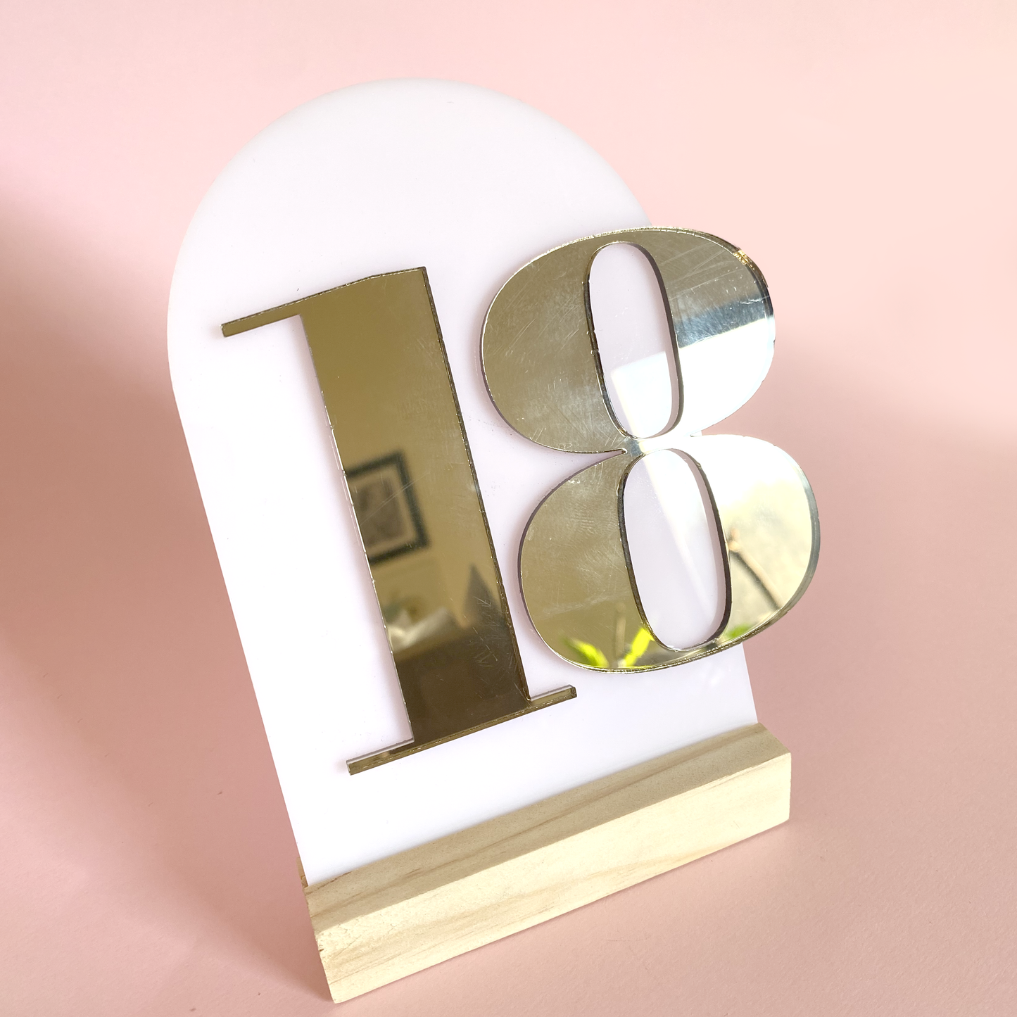 Numero de Mesa Acrilico (Numeros XL)