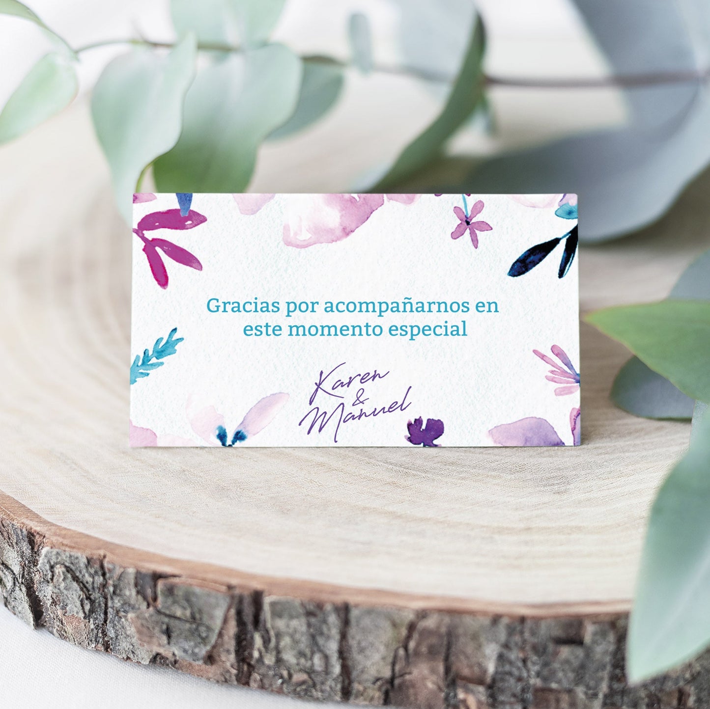 Tarjetas de Agradecimiento