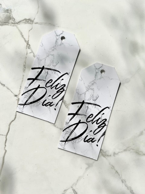 100 Tarjeta Feliz Día Estandar Marmol