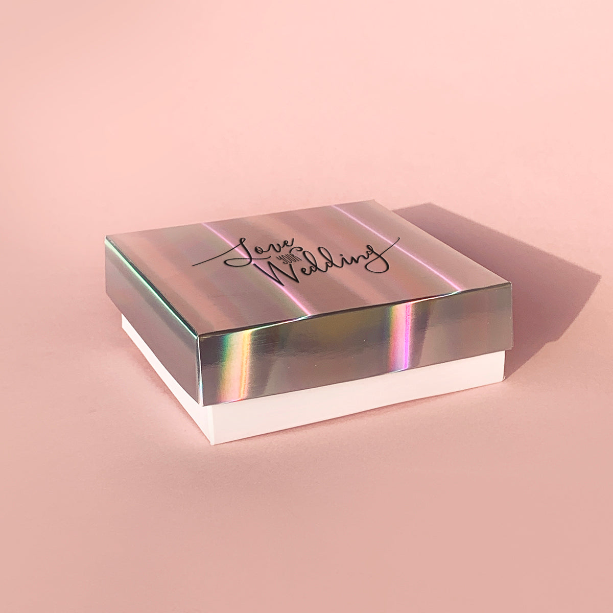 Caja de Joyas Holográfica 7,5 x 7,5 x 3 cm