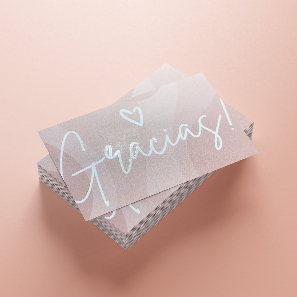 100 Tarjetas de Gracias Estándar Dusty
