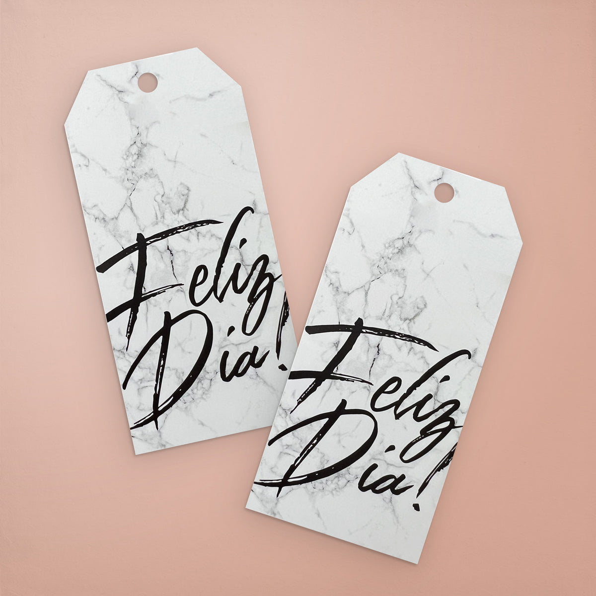 100 Tarjetas Feliz Día Estándar Mármol