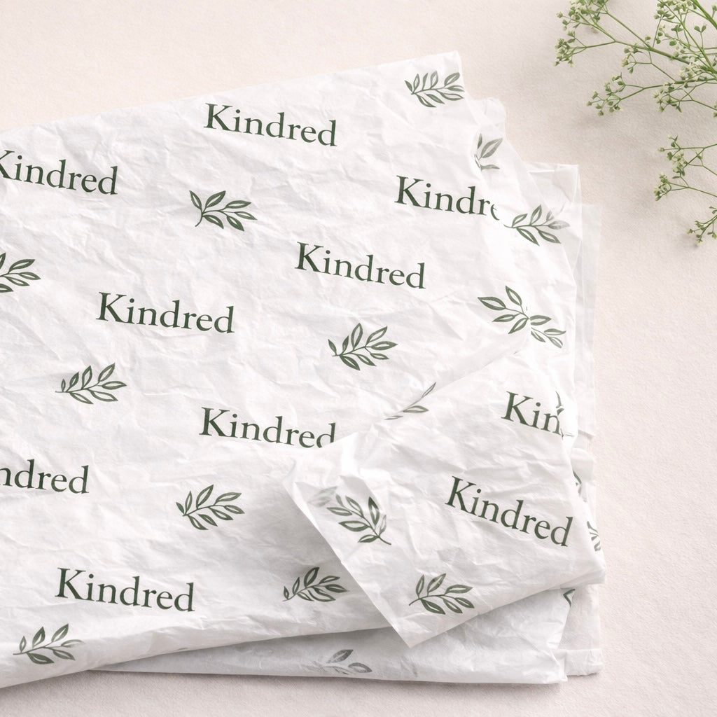 Papel seda personalizado 1 color para packaging (desde 500 unidades)