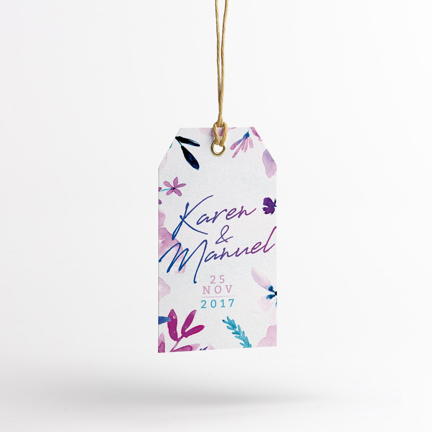 Etiqueta para Obsequios de papel